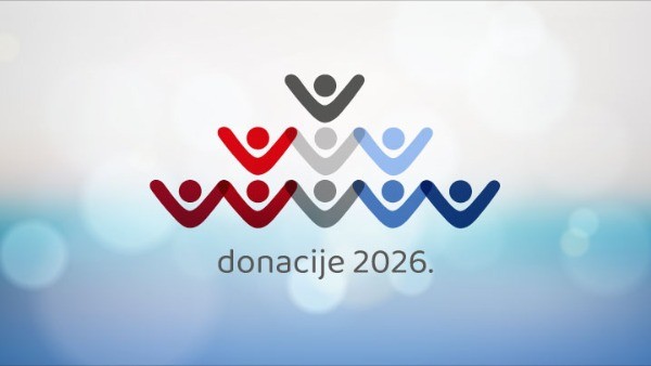 Natječaj za dodjelu donacija ustanovama, udrugama i drugim organizacijama civilnog društva u 2026. godini
